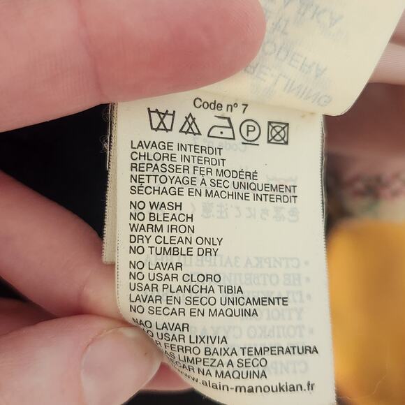 ALAIN MANOUKIAN Vintage Pink and Brown Wool Blazer, Size 8 - Picture 15 of 16